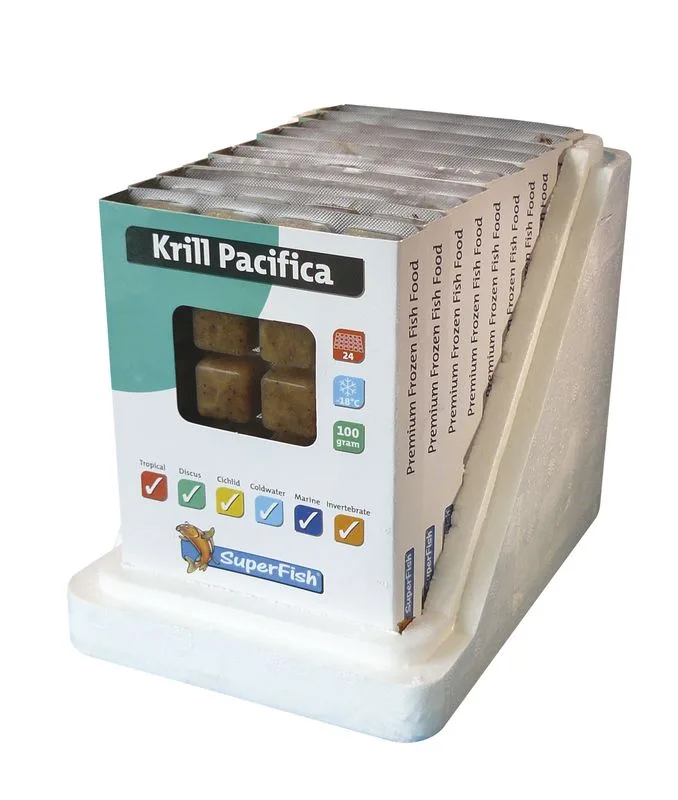 Diepvries Krill Pacifica 100gr by SuperFish – product photo