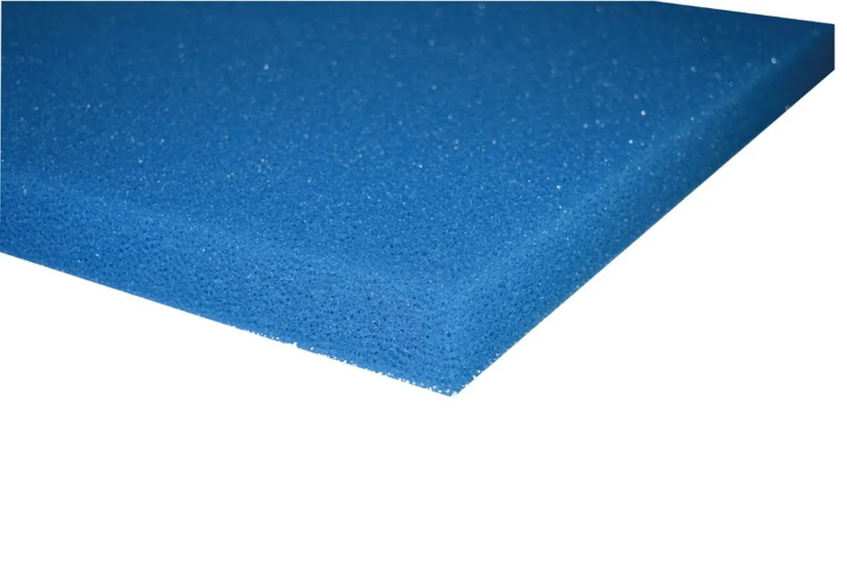 Filterfoam Grof 100x100x5 cm van SuperFish in Blauw – productfoto