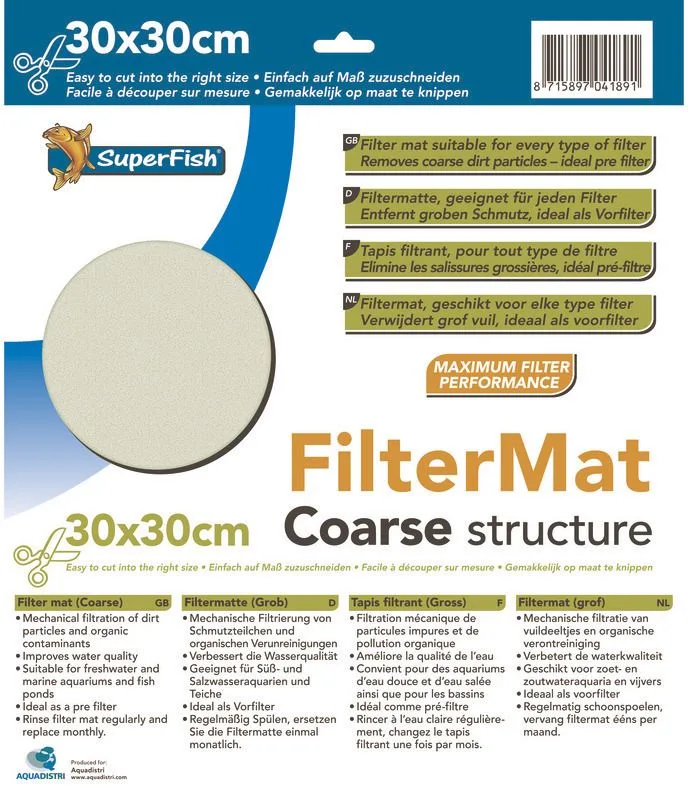 Filtermat japanse de SuperFish – photo produit