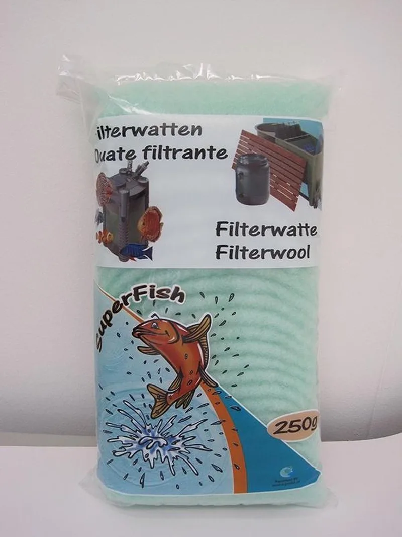 Filterwatten Grof - Aquarium - Filter - Groen - 2 x 250 gr by SuperFish – product photo