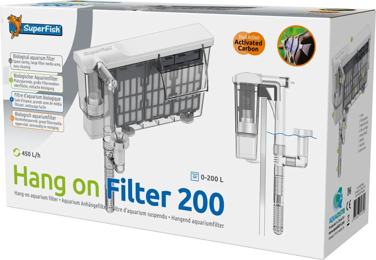 Hang On Filter 200 - Filters - 200 l van SuperFish – productfoto