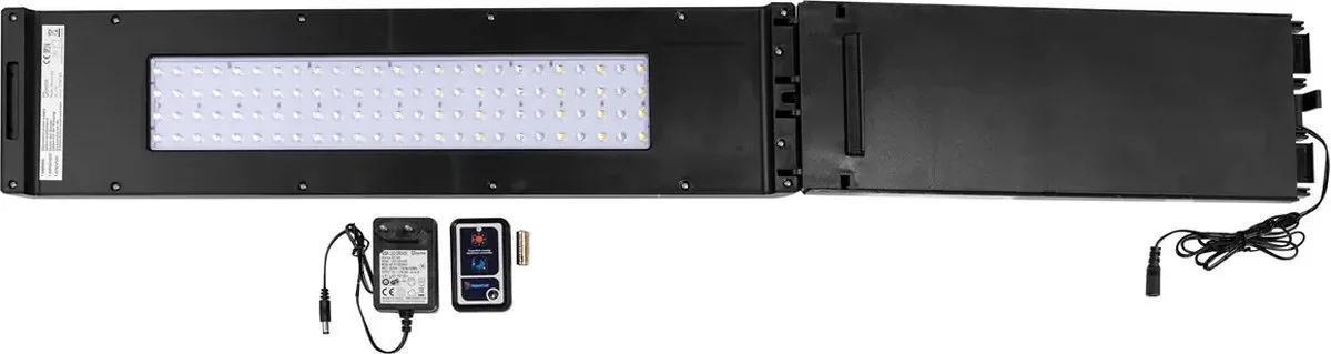 Home 60/65 Lichtkap + Remote de SuperFish en Noir – photo produit