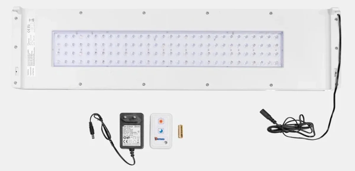 Home 80/85 Lichtkap + Remote von SuperFish in Weiß – Produktfoto