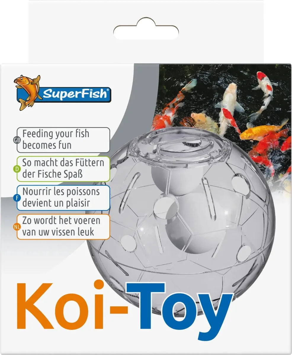 Koi-Toy - Voerbal - Voetbal van SuperFish – productfoto