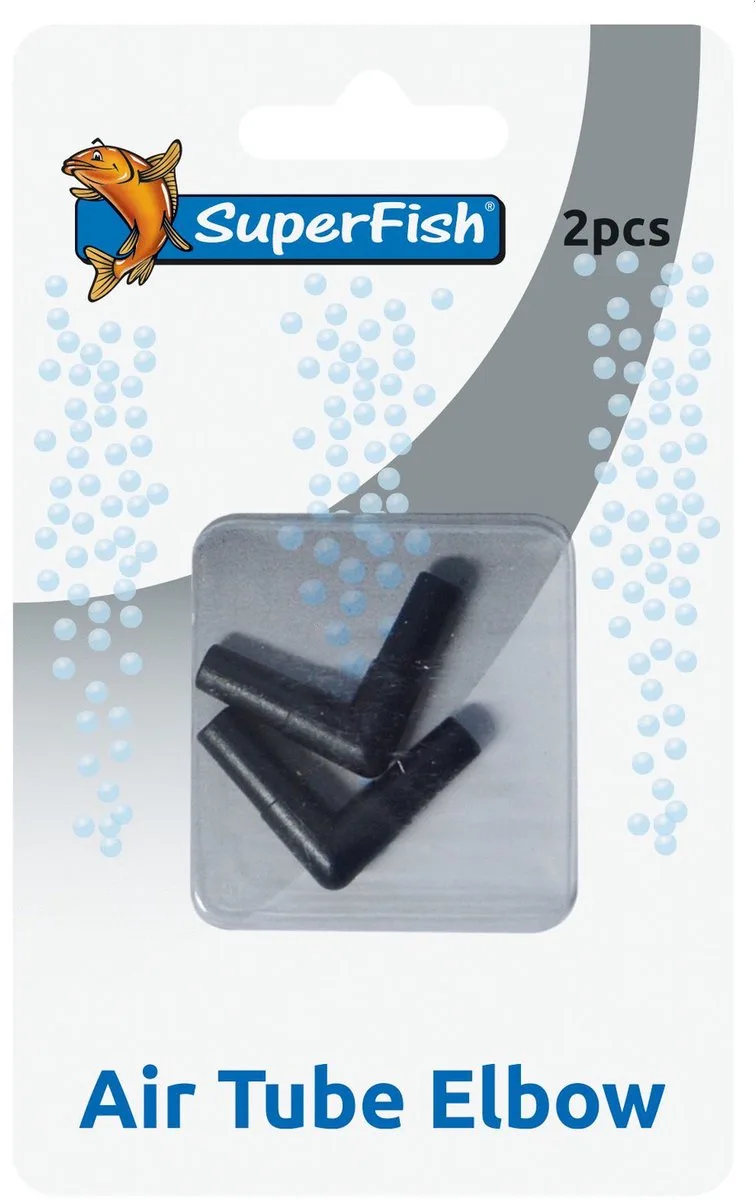 Luchtslang Elleboog - Luchtpomp - 2 stuks by SuperFish in Blue – product photo