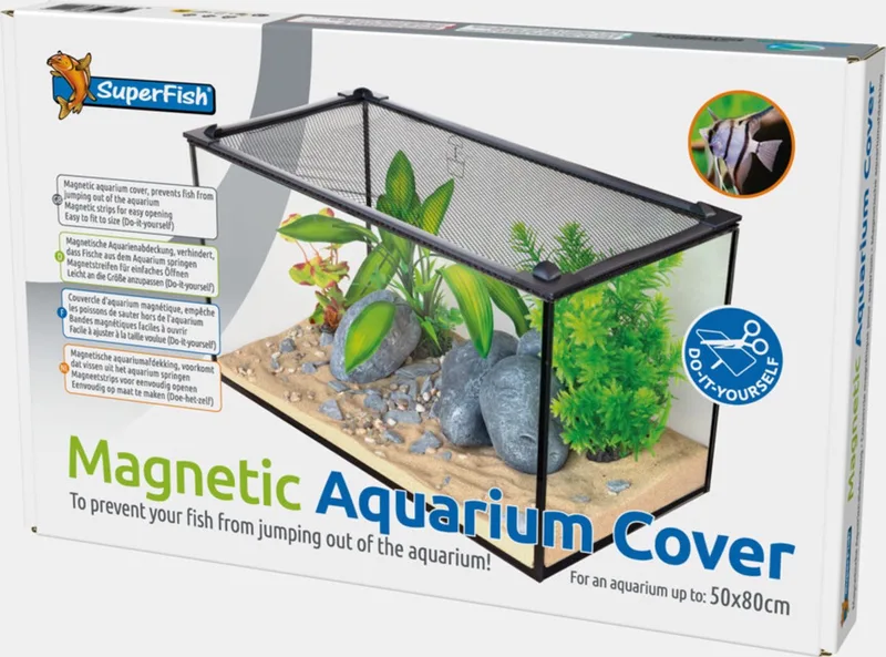 Magnetisch Afdeknet - Aquarium Afdekkingsnet de SuperFish en Color – photo produit