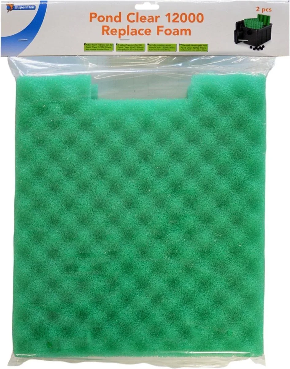 Pondclear 24000 Schuim 4 Stuks von SuperFish in Grün – Produktfoto