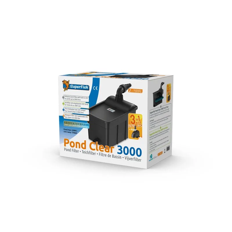 Pondclear 3000 UVC-5W von SuperFish – Produktfoto