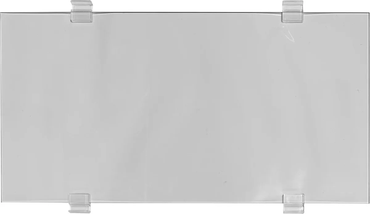 Quadro 40 Glazen Afdekruit von SuperFish in Transparent – Produktfoto