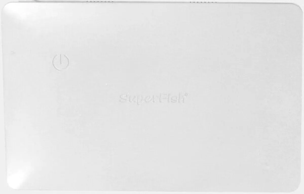 Quadro 40 Licht von SuperFish in Weiß – Produktfoto