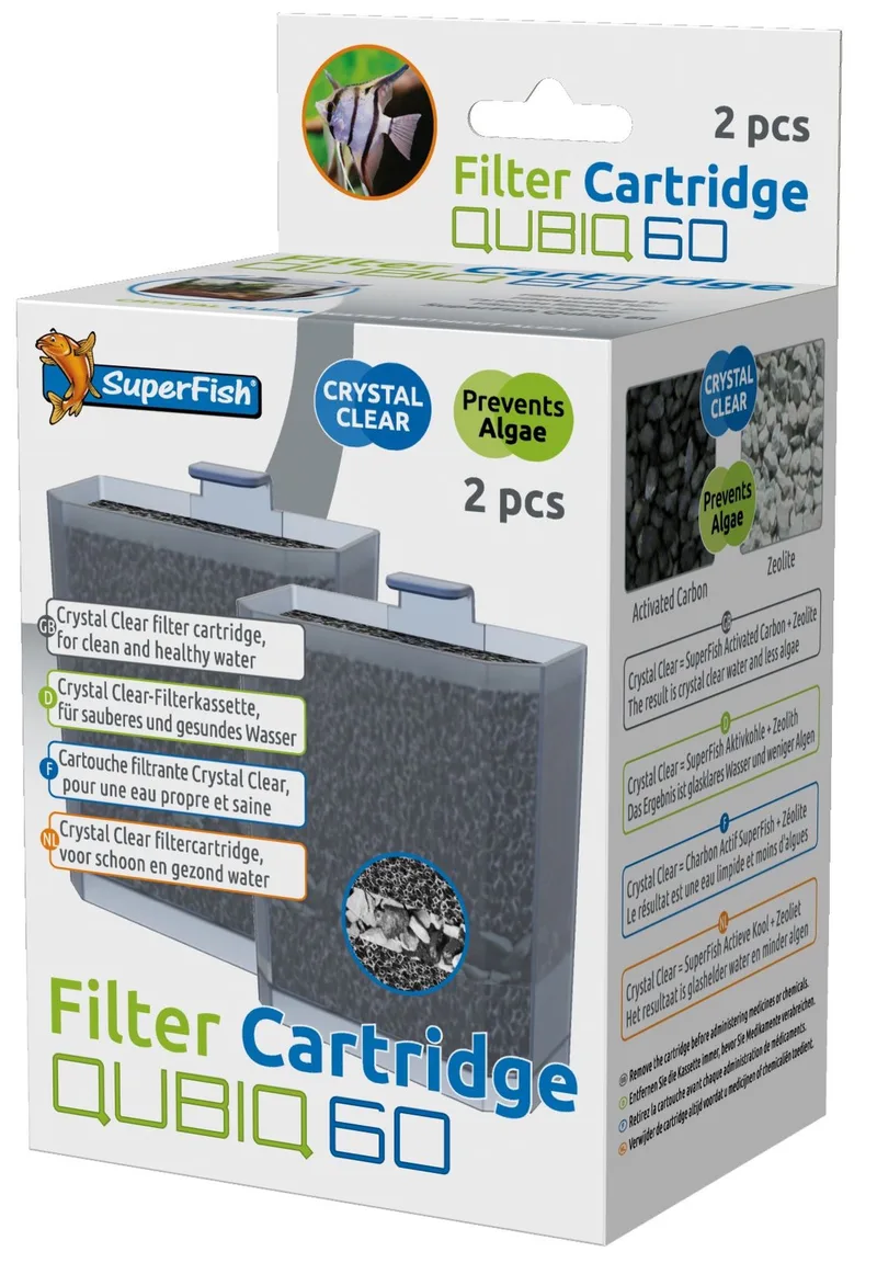 Qubiq 60 Cartridge by SuperFish – product photo