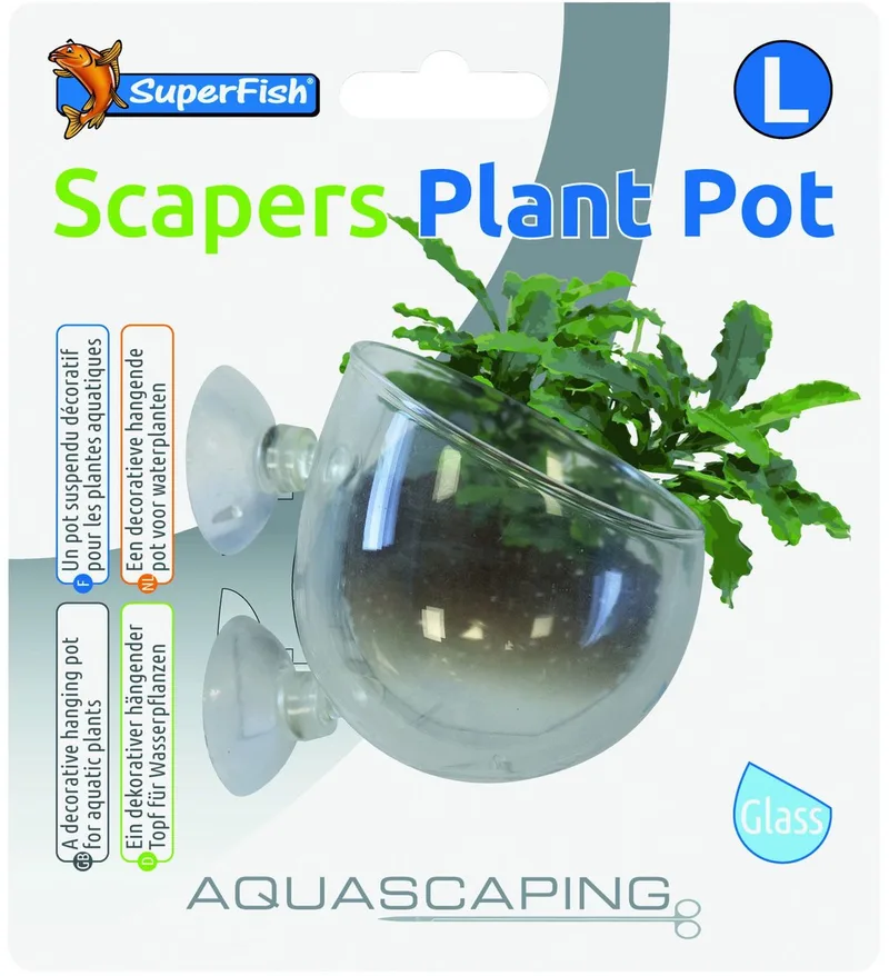 Scapers Plant Pot Groot - Aquarium Toebehoren - 1 stuk de SuperFish – photo produit
