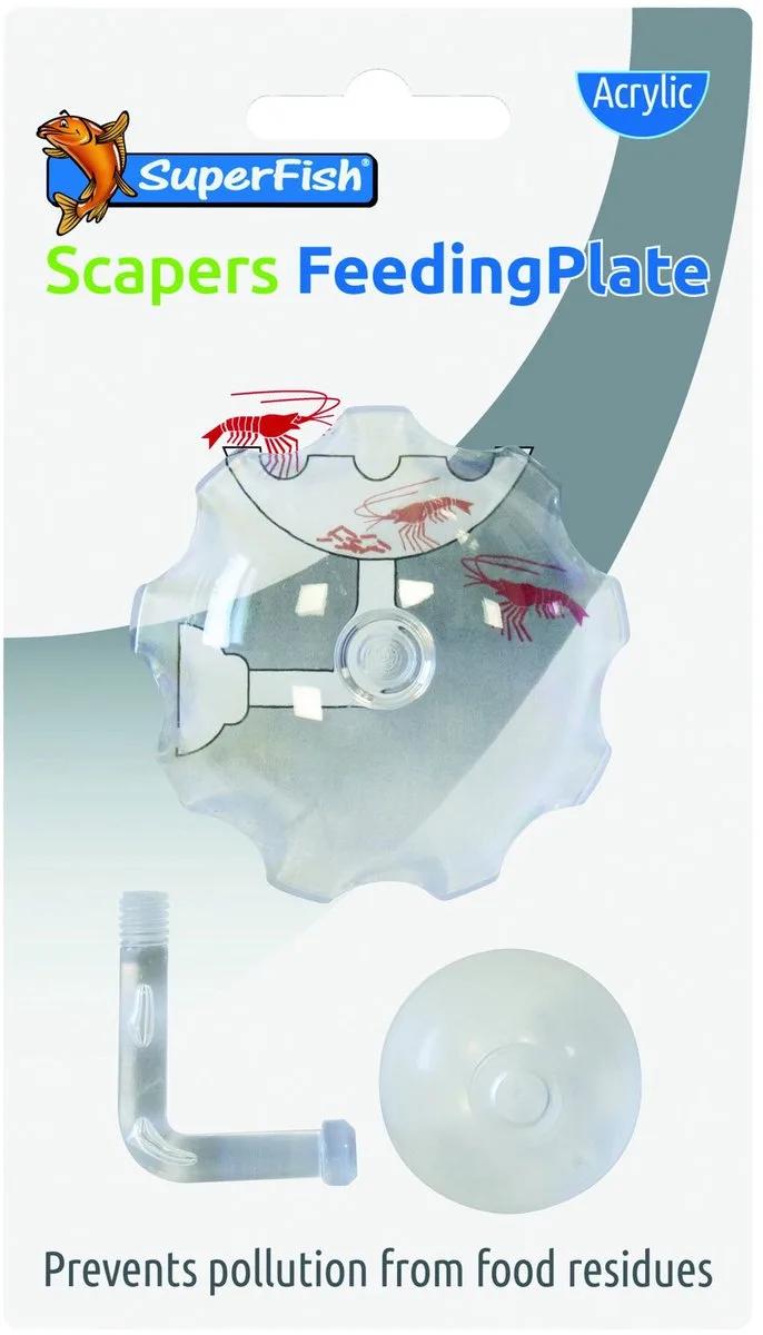Scapers Voerplaat - Aquarium Toebehoren - 1 stuk fra SuperFish i Color – produktbillede
