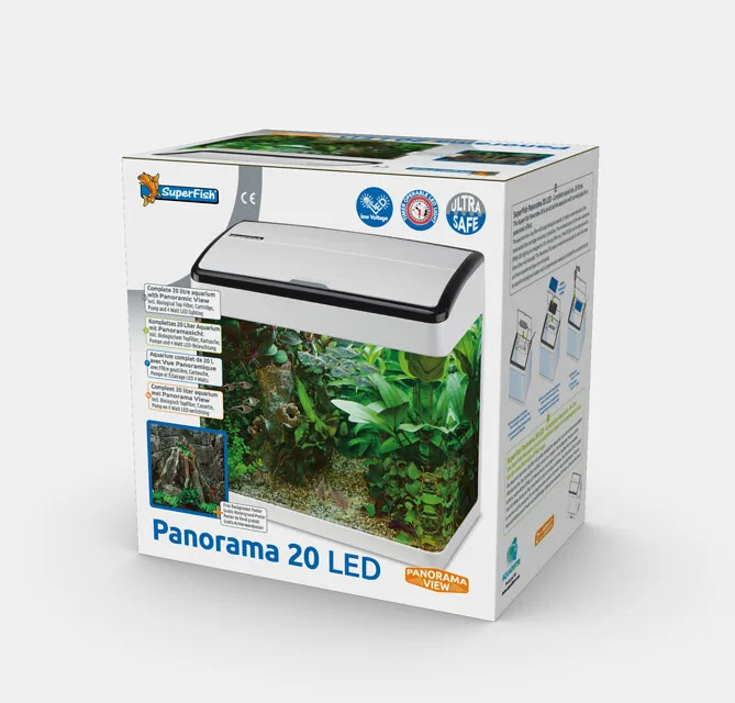 SF Panorama Aquarium 20 weiß by SuperFish – product photo