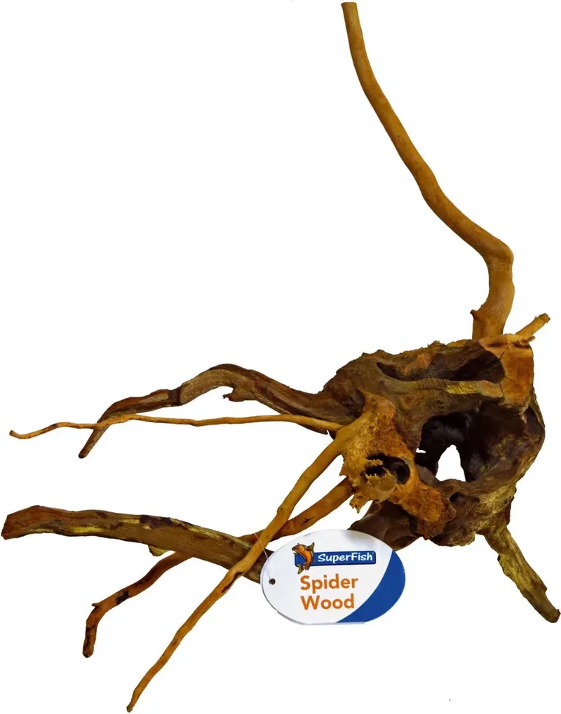 Spiderwood - Aquarium - Ornament - Small 20-30 Cm by SuperFish in Brown – product photo