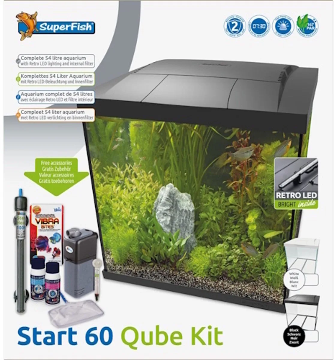 Start 60 Qube Kit by SuperFish in Black – product photo