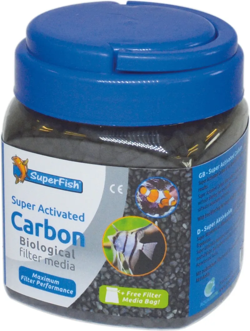 Superactieve Kool / carbon - Aquarium- filtermedia - 500 ml de SuperFish – photo produit