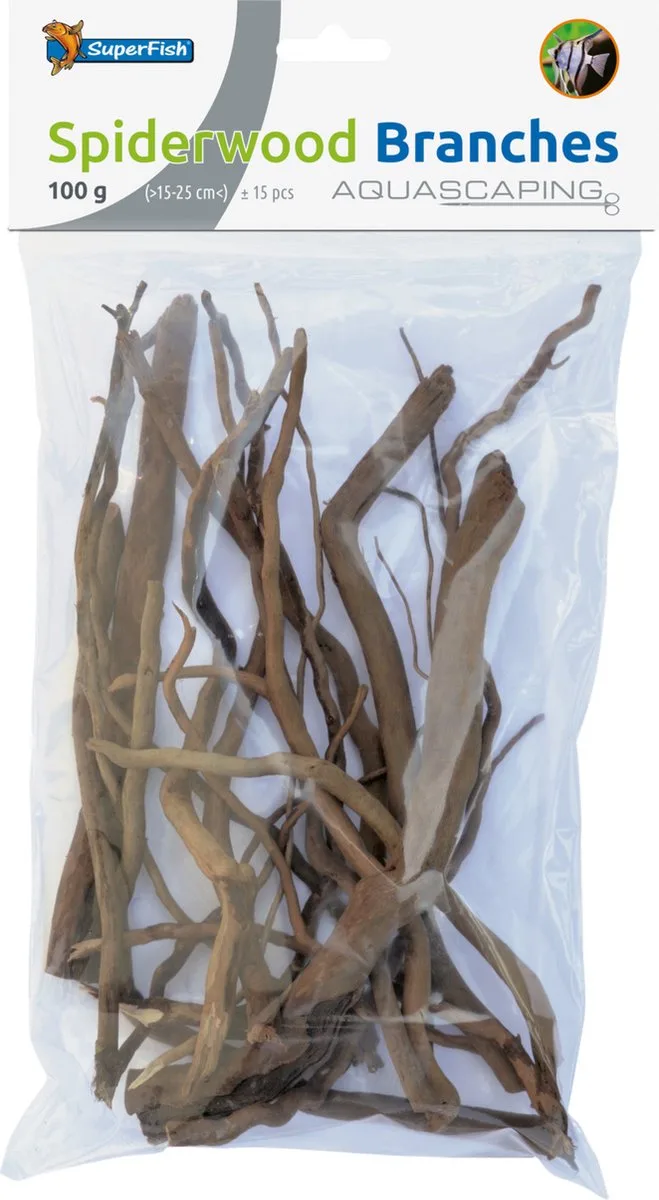 SuperFishSpiderwood - Branch Takken - 100 gram by SuperFish in Transparent – product photo