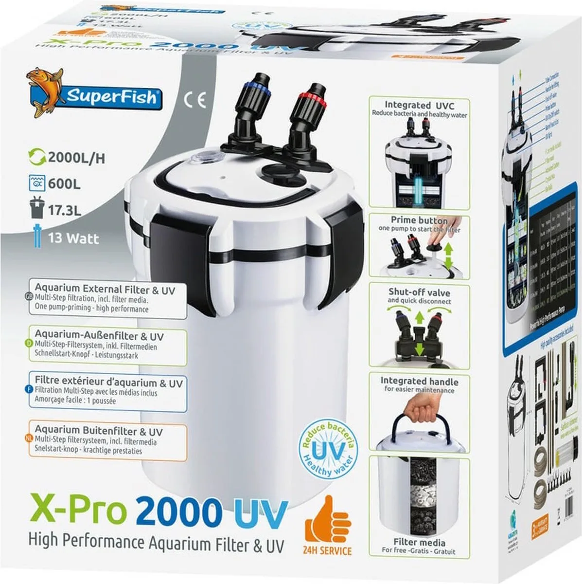 X-Pro 2000 UV de SuperFish – photo produit