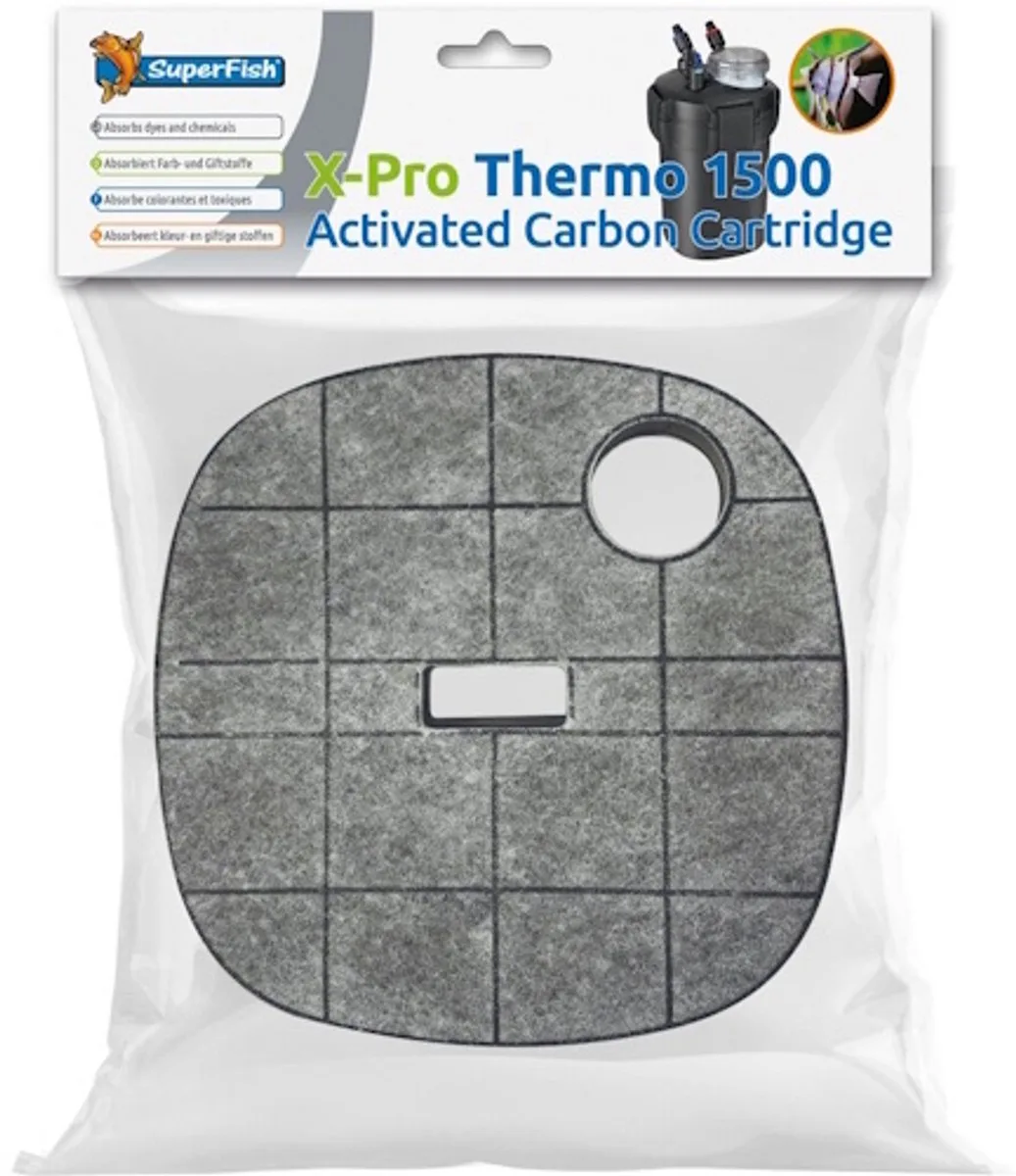 X-Pro Thermo 1500 Carbon Cartridge de SuperFish – photo produit