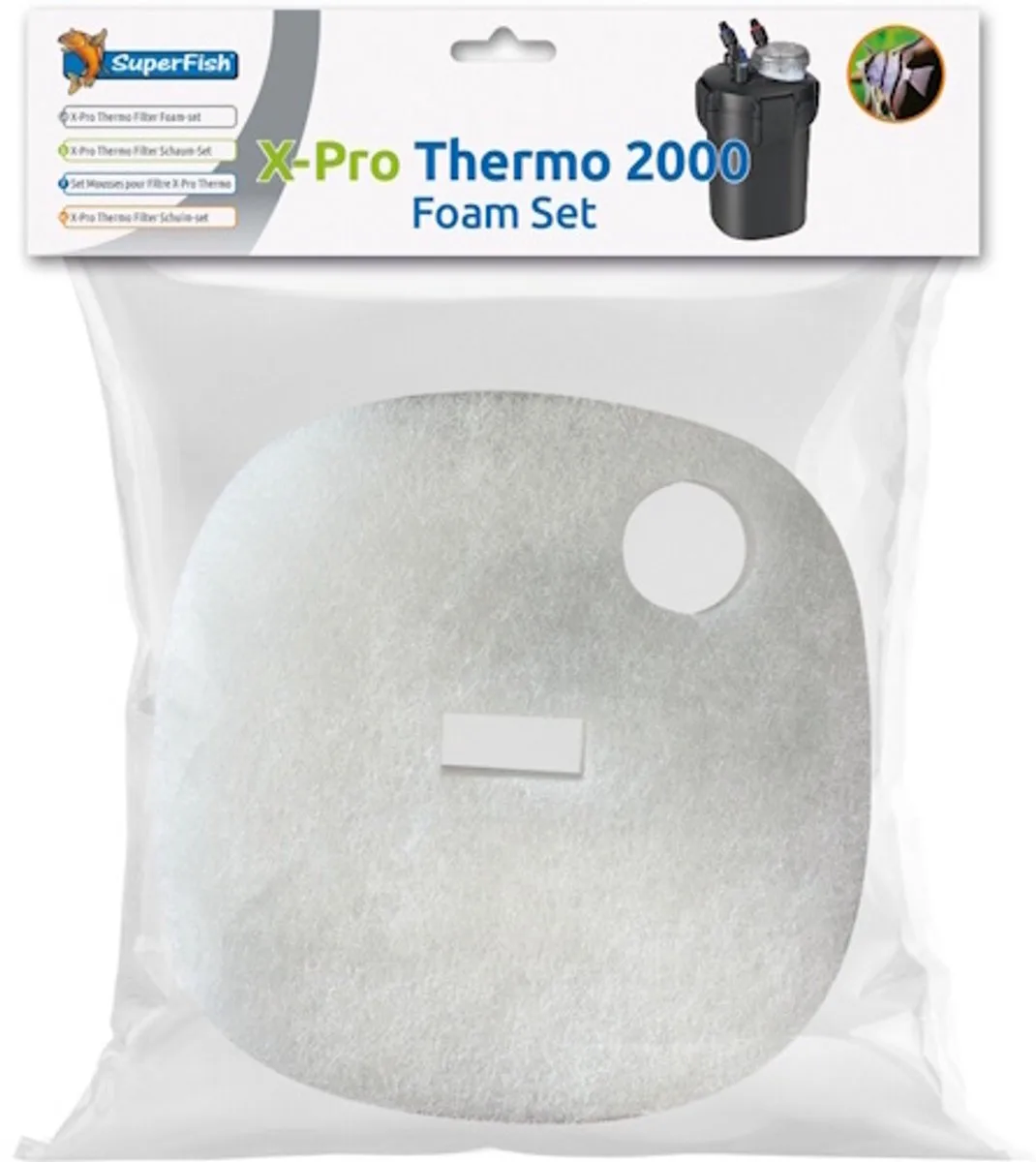 X-Pro Thermo 2000 Schuim Set 3X de SuperFish – photo produit