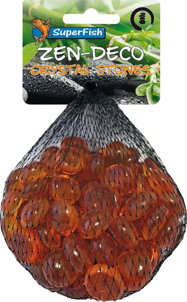 Zen Crystal Stones 300 Gram by SuperFish in Red – product photo