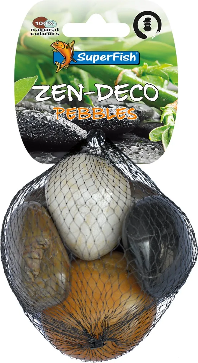 Zen Pebble Medium 450 Gram von SuperFish in Mix – Produktfoto