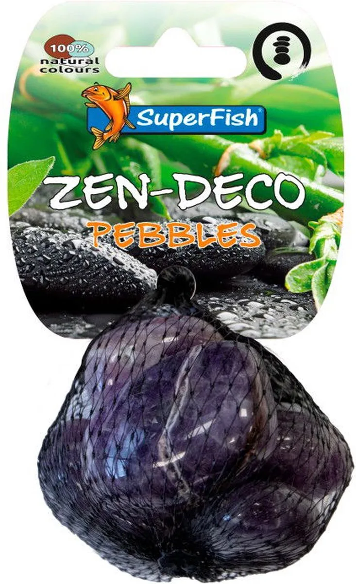 Zen Pebble purple 200 gram von SuperFish in Lila – Produktfoto