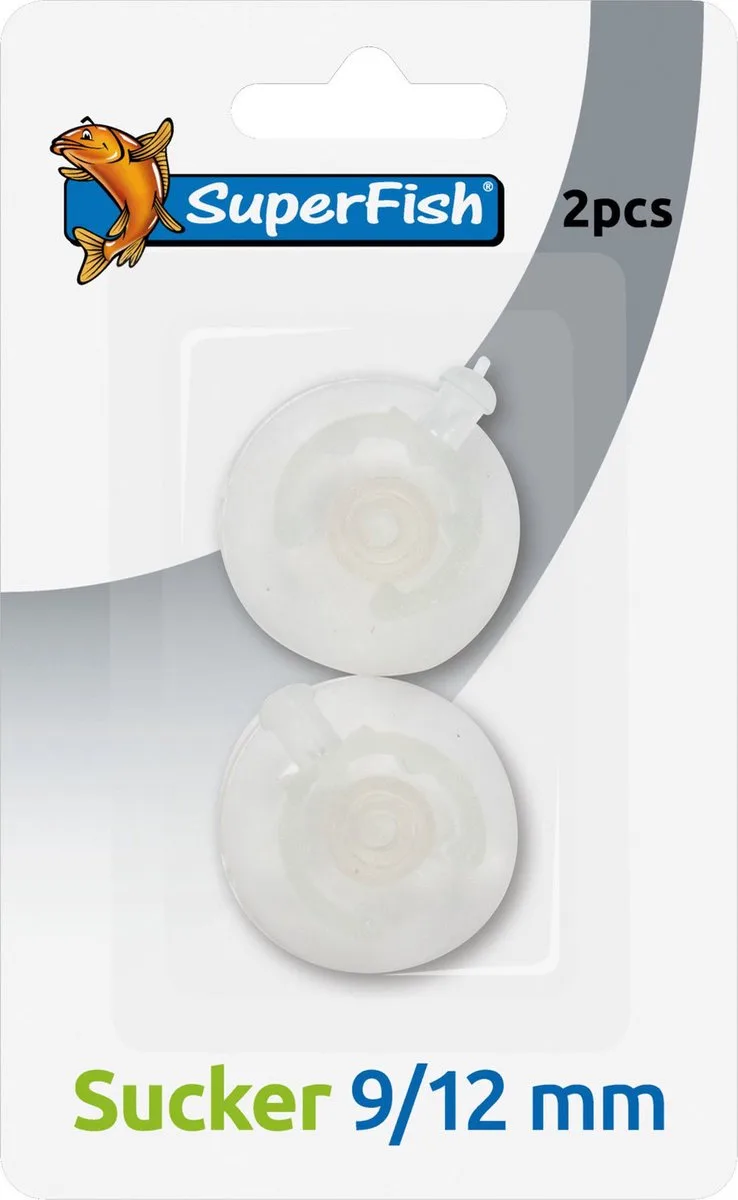 Zuignap - Aquarium Toebehoren - 2 stuks 9/12 Mm von SuperFish in Color – Produktfoto