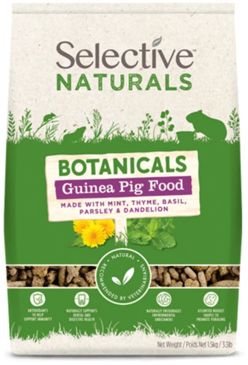 Botanicals Guinea Pig - Caviavoer - 1.5 kg von Supreme Petfoods – Produktfoto