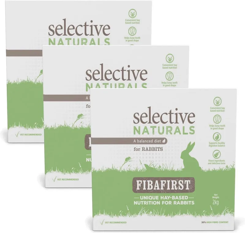 Fibafirst Rabbit - Konijnenvoer - 3 x 2 kg by Supreme Petfoods – product photo
