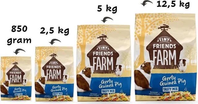 Gerty Guinea Pig - Caviavoer - 850 gr