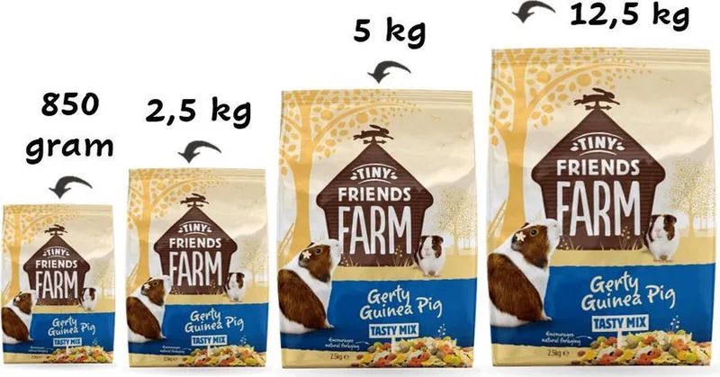 Gerty Guinea Pig - Caviavoer - 850 gr de Supreme Petfoods – photo produit