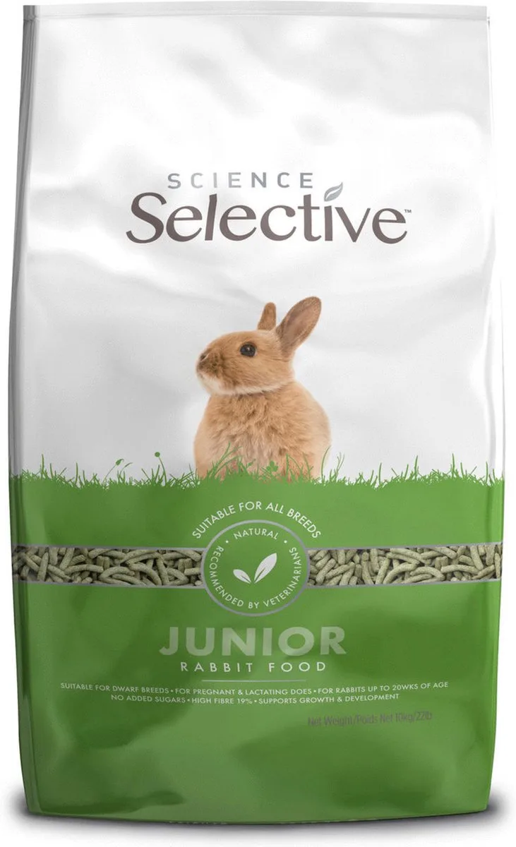 Rabbit Junior - Konijnenvoer - 10 kg de Supreme Petfoods – photo produit