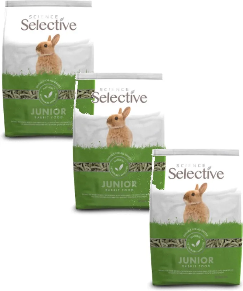 Rabbit Junior - Konijnenvoer - 3 x 1.5 kg de Supreme Petfoods – photo produit