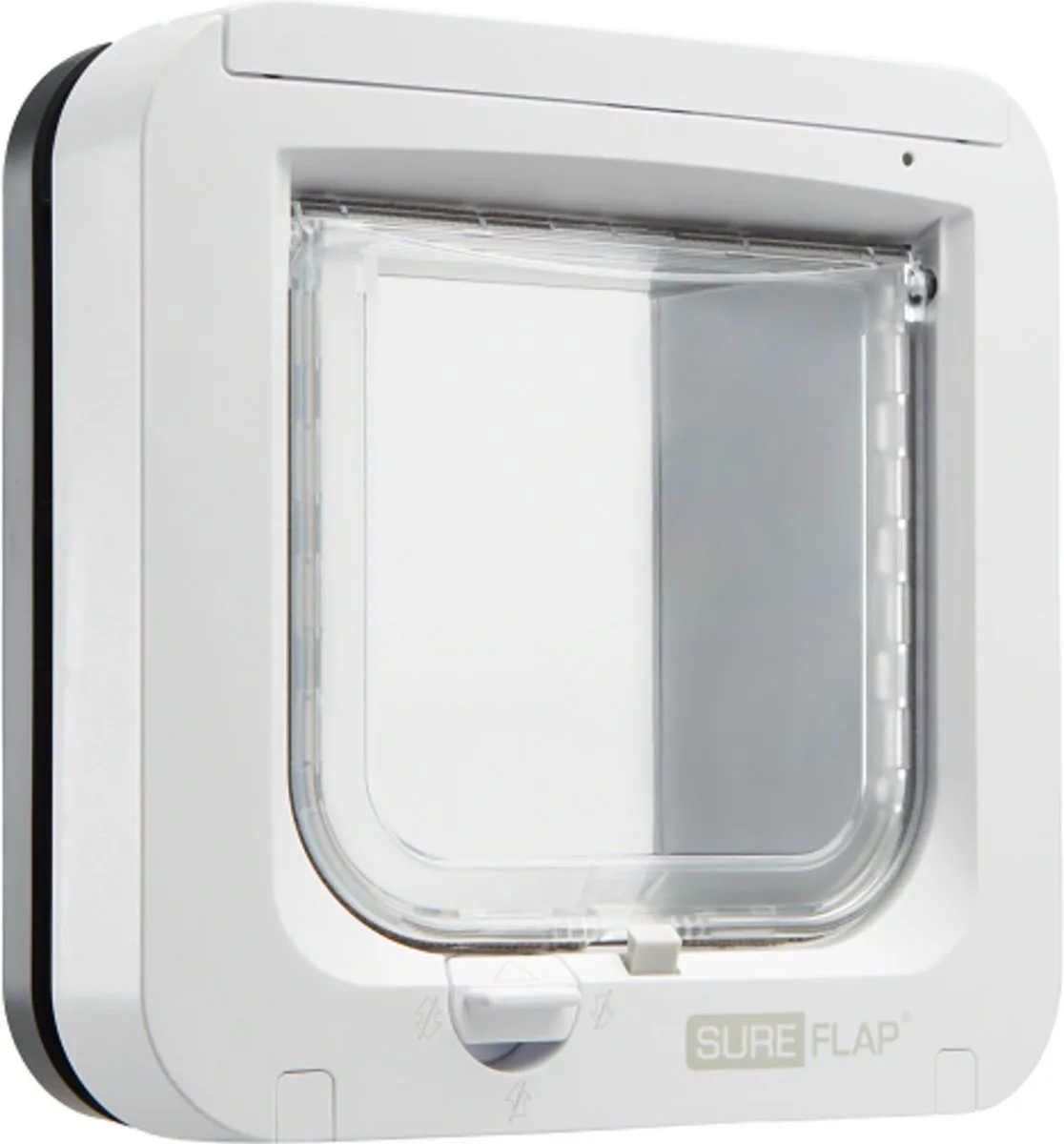 Microchip - Kattenluik - Grijs - 12 x 14 cm de SureFlap en Blanc – photo produit