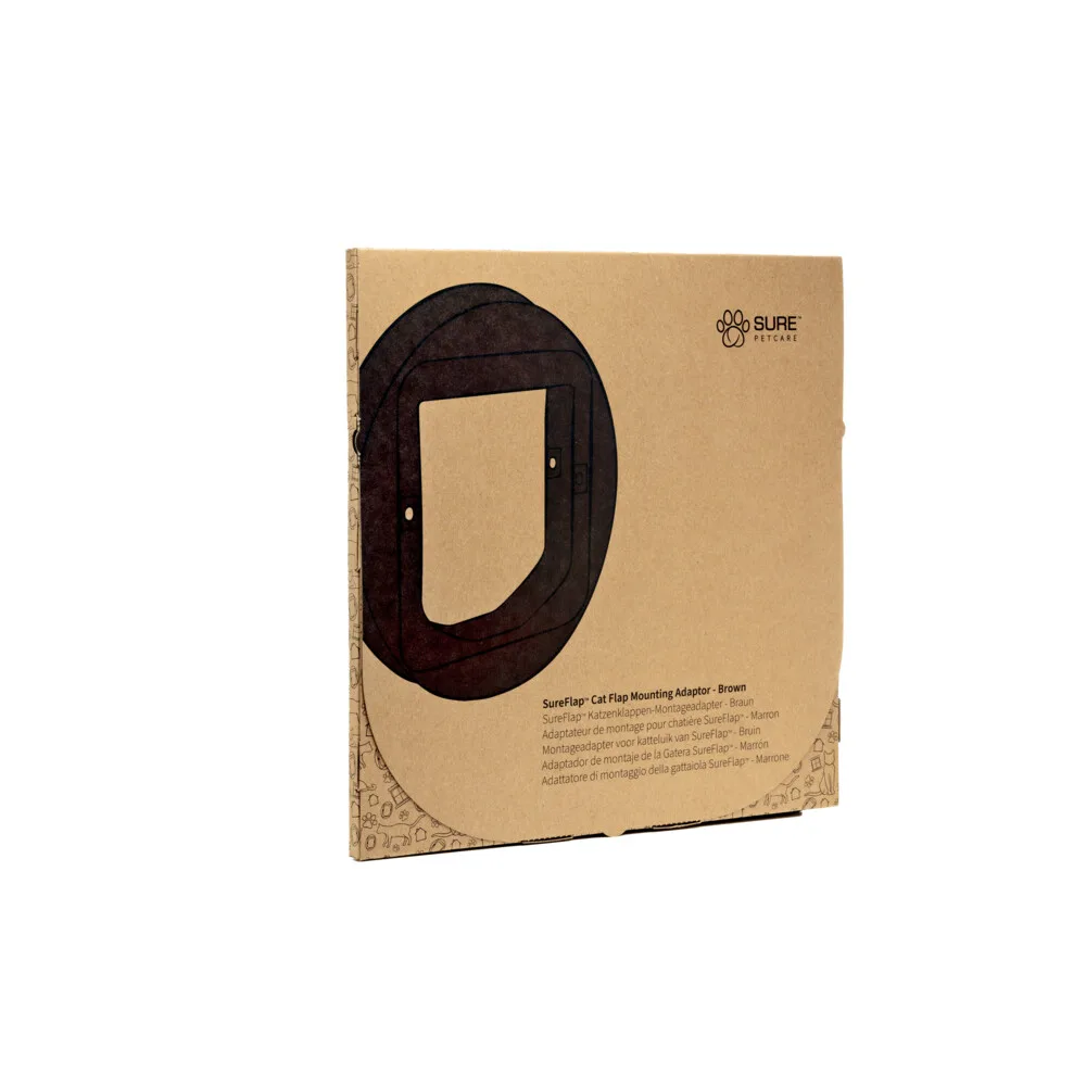 Microchip Kattenluik Montageadapter Bruin by SureFlap – product photo