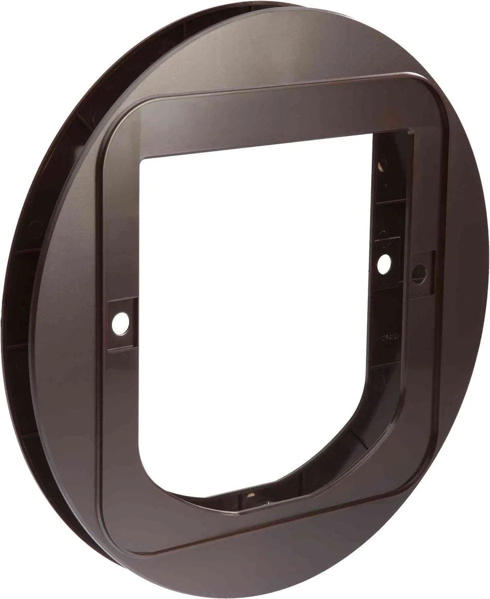 Montageadapter Kattenluik M - 14 x 12 cm van SureFlap in Bruin – productfoto
