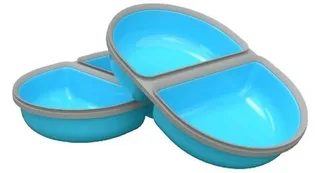 Voerbakje gedeeld blauw 2st från SureFlap – produktbild 1 av 2