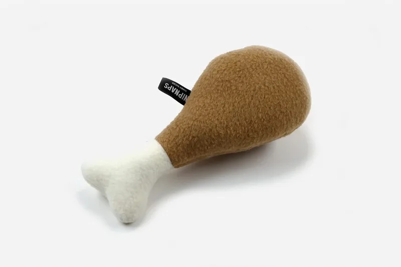 Kippenboutje – Trappelkussen voor Katten – Kattenspeelgoed met Kattenkruiden – Handgemaakt – 19 cm by Tabby Tijger in Brown – product photo