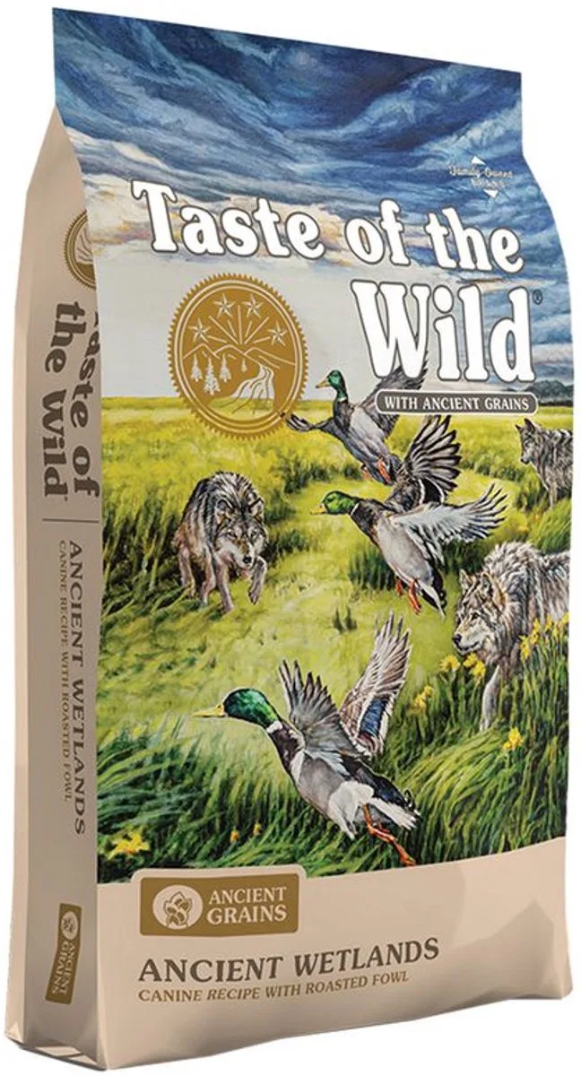 Ancient wetlands 12,7kg hondenvoer de Taste of the Wild – photo produit