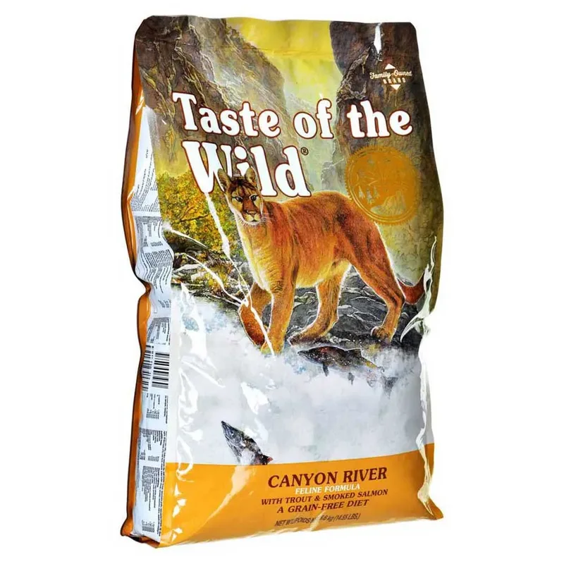 Canyon River 6.6kg Kattenvoer de Taste of the Wild – photo produit