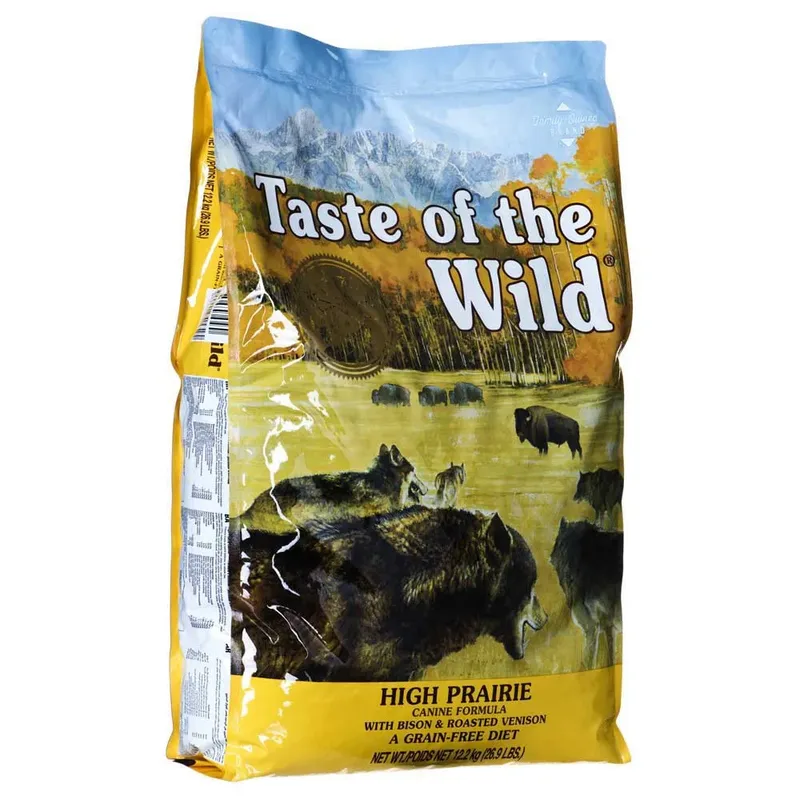High Prairie 12.2kg Hondenvoer de Taste of the Wild – photo produit