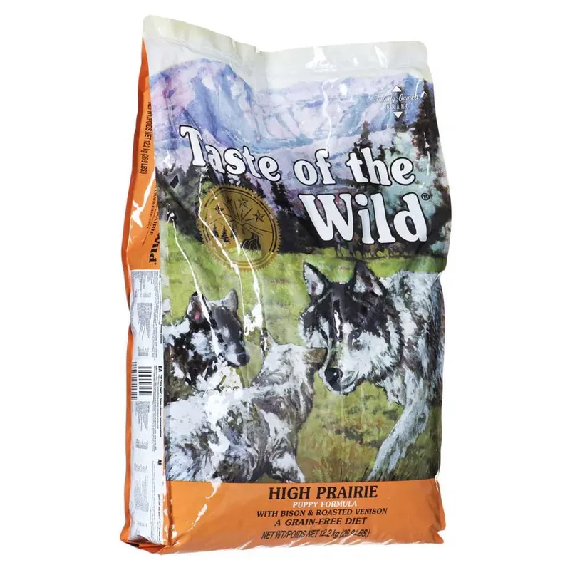 High Prairie Puppy 12.2kg Hondenvoer de Taste of the Wild – photo produit