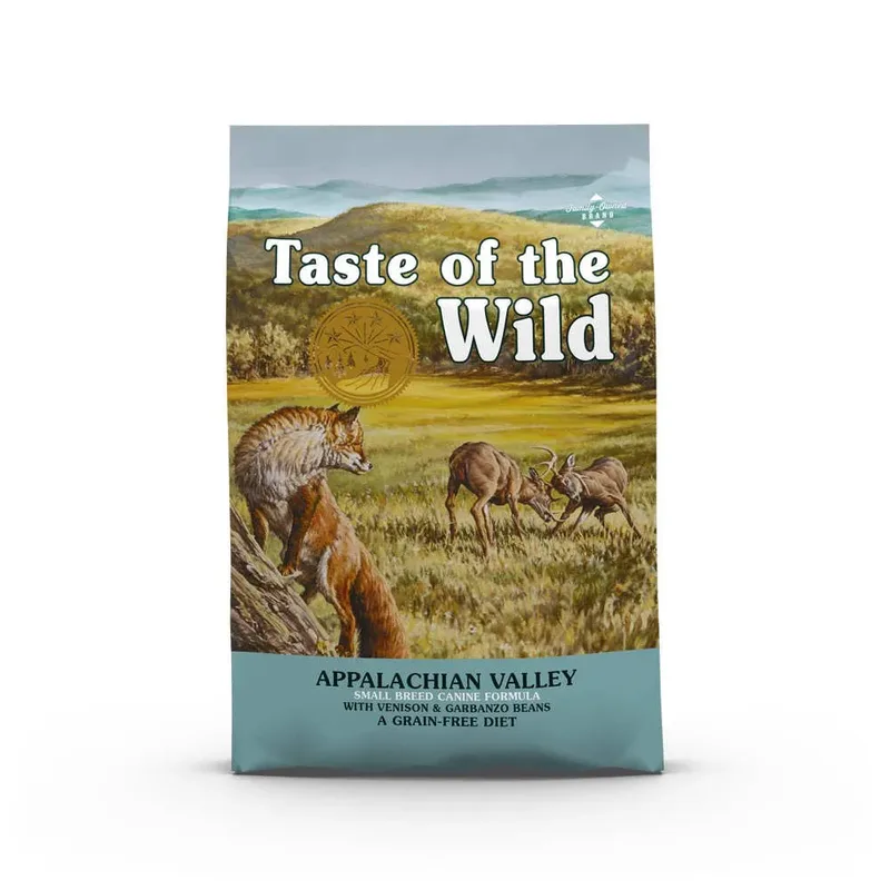 Hondenvoer Voor Volwassen Kleine Honden Met Hertenvlees Uit De Appalachen 12.2kg de Taste of the Wild – photo produit