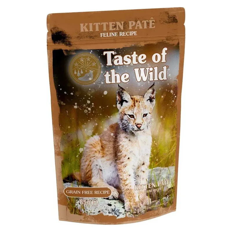 Kitten Pate Natvoer Voor Katten 85g 12 Eenheden by Taste of the Wild – product photo