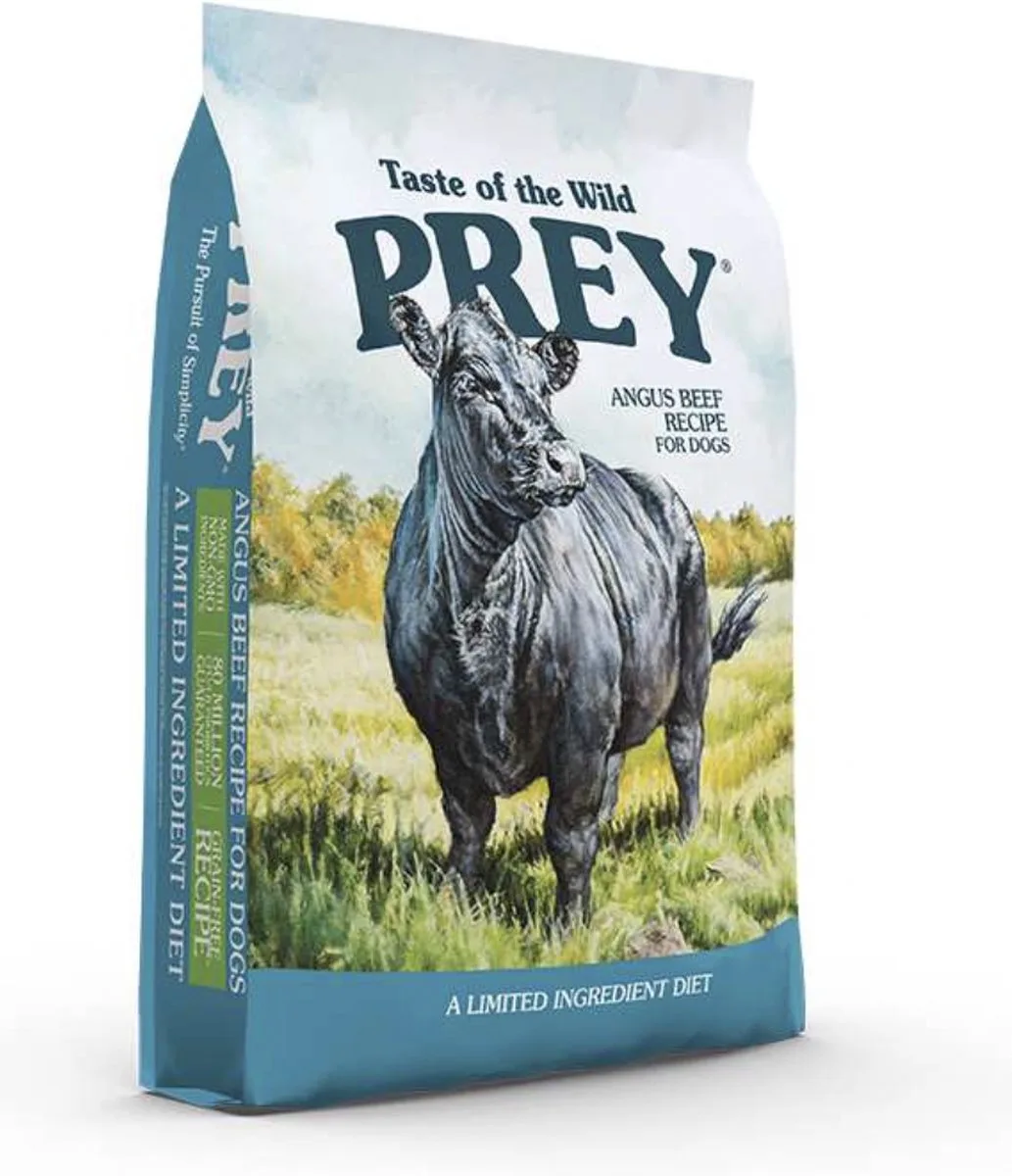 PREY | Angus Beef for Dogs 11,3 kg van Taste of the Wild – productfoto