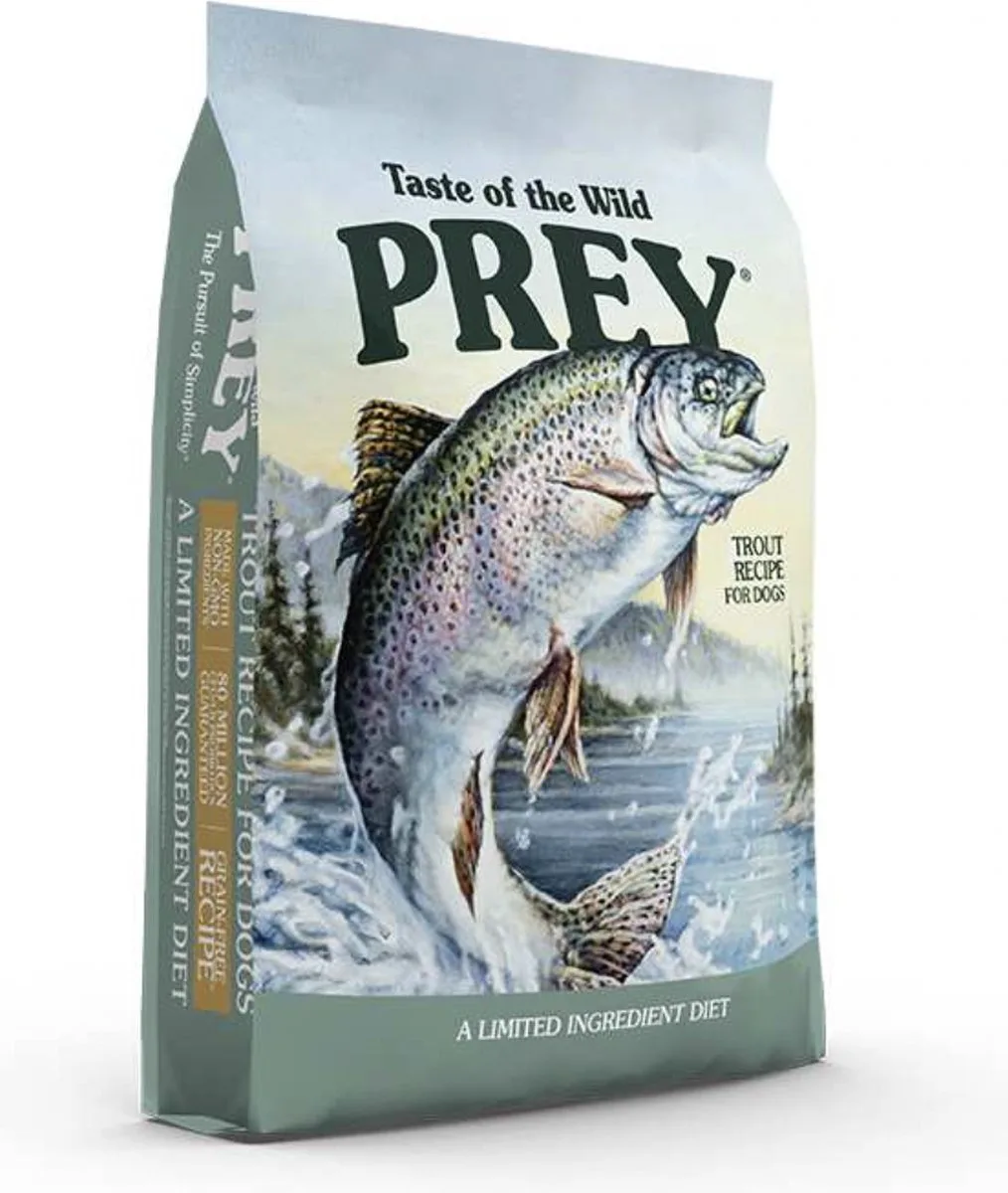 PREY | Trout Dog for Dogs 11,3 kg van Taste of the Wild – productfoto