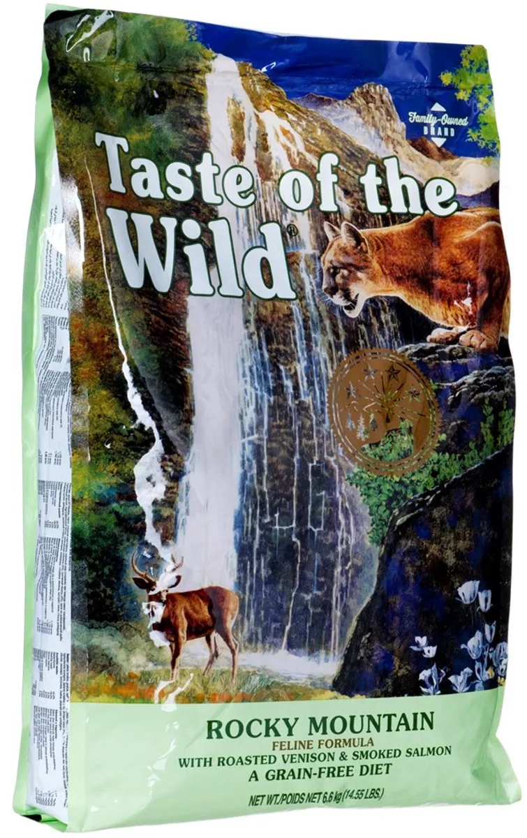 Rocky Mountain - Kattenvoer - Hoogwaardige Eiwitten - Graanvrij - Vitaminen Rijk van Taste of the Wild – productfoto