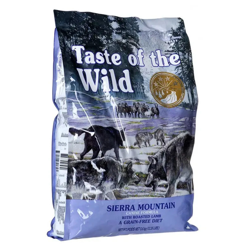 Sierra Mountain 5.6kg Hondenvoer de Taste of the Wild – photo produit